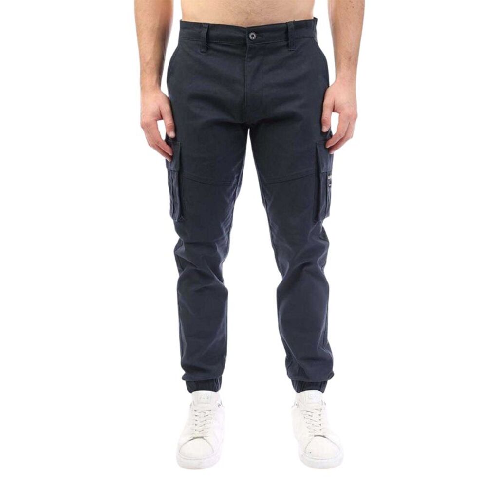 Duck and Cover Mens Chemmer Woven Joggers / Navy